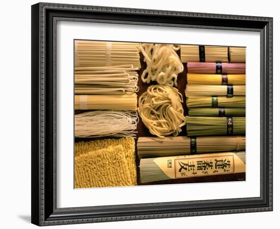 Japanese Noodles: Soba, Udon, Kishimen, Harusame, Ramen-Gerrit Buntrock-Framed Photographic Print