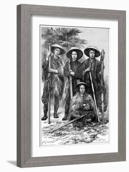 Japanese Peasants, 1895-Armand Kohl-Framed Giclee Print