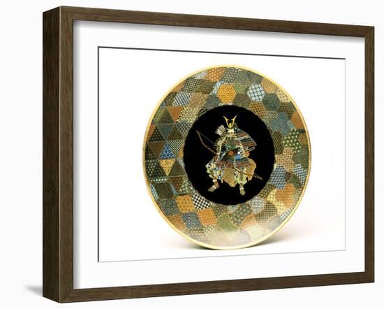 Japanese Plate, 1850-1875-null-Framed Photographic Print