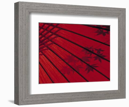 Japanese Red Umbrella, Japan-Rex Butcher-Framed Photographic Print