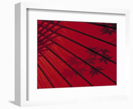 Japanese Red Umbrella, Japan-Rex Butcher-Framed Photographic Print