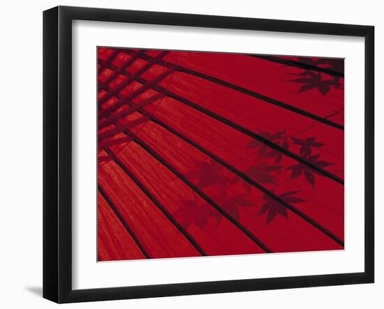 Japanese Red Umbrella, Japan-Rex Butcher-Framed Photographic Print