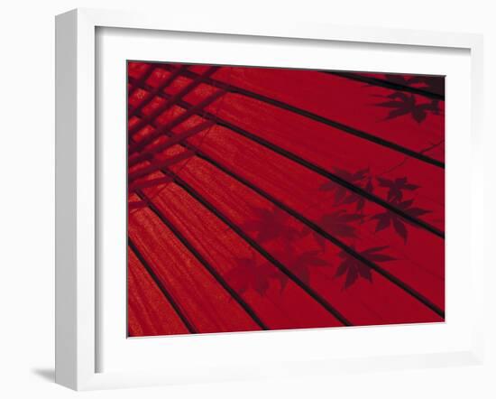 Japanese Red Umbrella, Japan-Rex Butcher-Framed Photographic Print