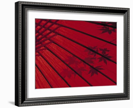 Japanese Red Umbrella, Japan-Rex Butcher-Framed Photographic Print