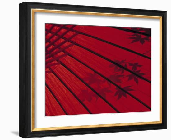 Japanese Red Umbrella, Japan-Rex Butcher-Framed Photographic Print