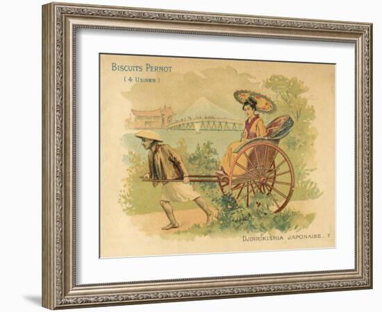 Japanese Rickshaw-null-Framed Giclee Print