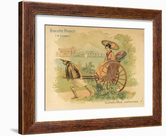 Japanese Rickshaw-null-Framed Giclee Print