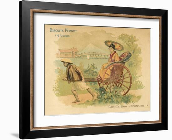 Japanese Rickshaw-null-Framed Giclee Print