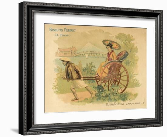 Japanese Rickshaw-null-Framed Giclee Print