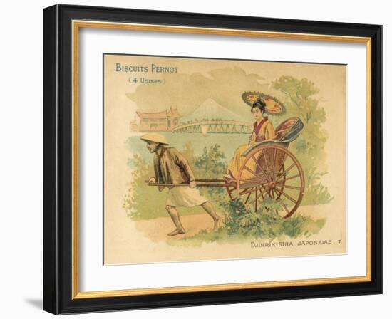 Japanese Rickshaw-null-Framed Giclee Print