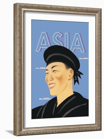 Japanese Sailor-Frank Mcintosh-Framed Art Print