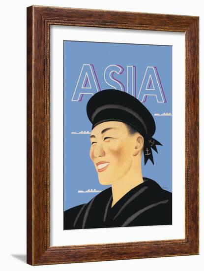 Japanese Sailor-Frank Mcintosh-Framed Art Print