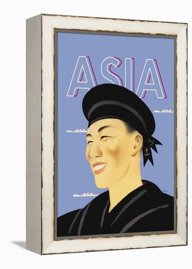 Japanese Sailor-Frank Mcintosh-Framed Stretched Canvas