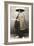 Japanese Samurai in Traditional Costume, 1868-Felice Beato-Framed Giclee Print