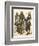 Japanese Samurai Warriors in Full Armor-null-Framed Giclee Print