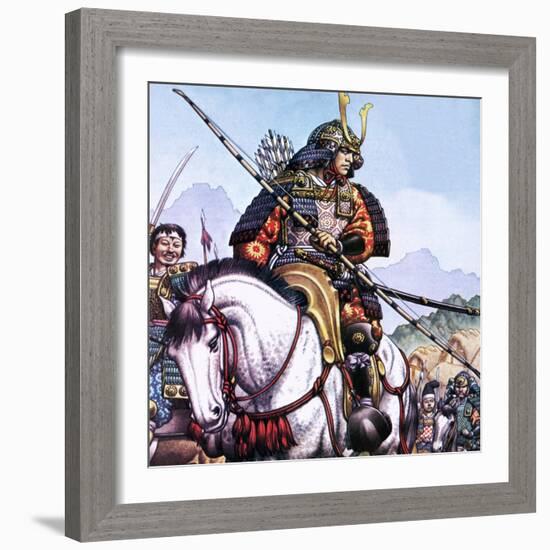 Japanese Samurai-Pat Nicolle-Framed Giclee Print