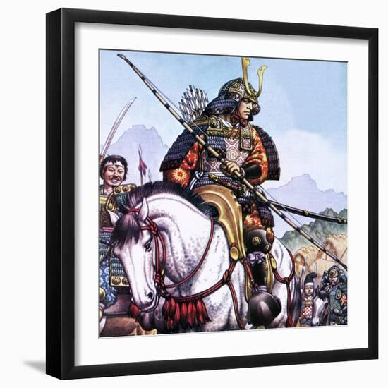 Japanese Samurai-Pat Nicolle-Framed Giclee Print