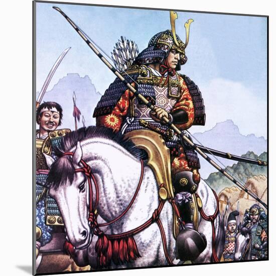 Japanese Samurai-Pat Nicolle-Mounted Giclee Print