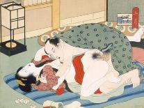 Couple Having Sex-Japanese School-Giclee Print
