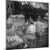 Japanese Shoe Shop, Early 20th Century-null-Mounted Photographic Print