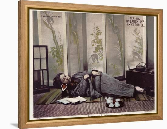 Japanese Siesta-null-Framed Premier Image Canvas