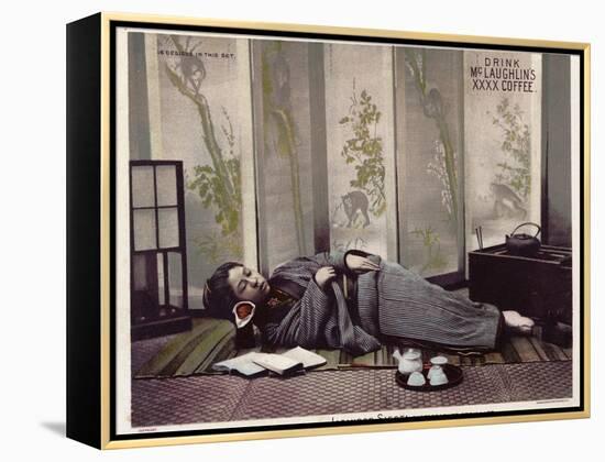 Japanese Siesta-null-Framed Premier Image Canvas