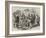 Japanese Soldiers in European Costume at Yokohama-null-Framed Giclee Print