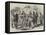 Japanese Soldiers in European Costume at Yokohama-null-Framed Premier Image Canvas