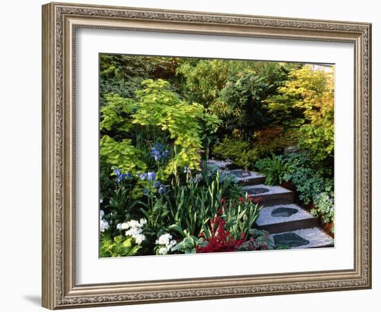 Japanese Style Garden-Vaughan Fleming-Framed Photographic Print