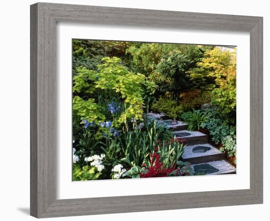 Japanese Style Garden-Vaughan Fleming-Framed Photographic Print