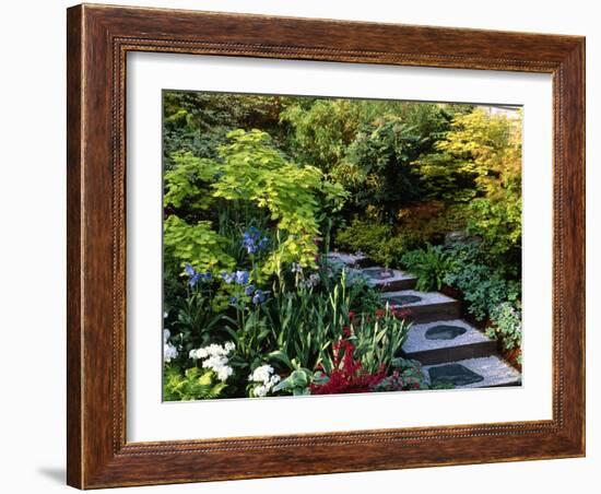 Japanese Style Garden-Vaughan Fleming-Framed Photographic Print