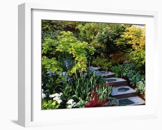 Japanese Style Garden-Vaughan Fleming-Framed Photographic Print