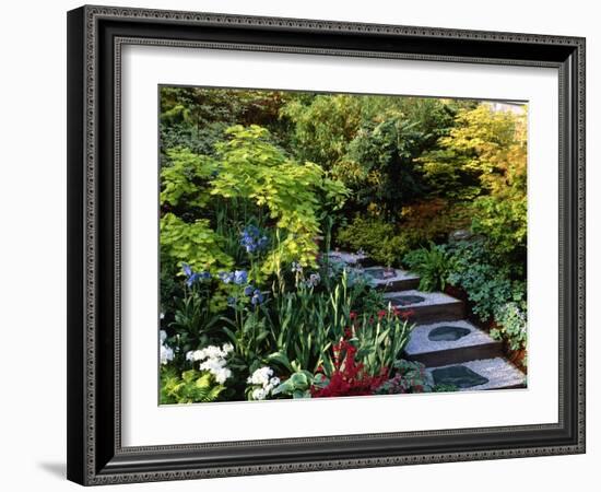 Japanese Style Garden-Vaughan Fleming-Framed Photographic Print