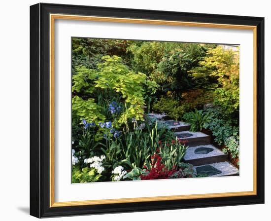 Japanese Style Garden-Vaughan Fleming-Framed Photographic Print