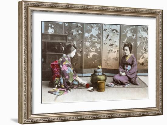 Japanese Tea Ceremony-null-Framed Photographic Print