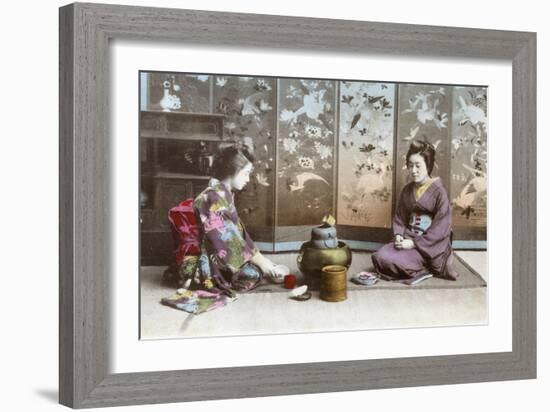 Japanese Tea Ceremony-null-Framed Photographic Print