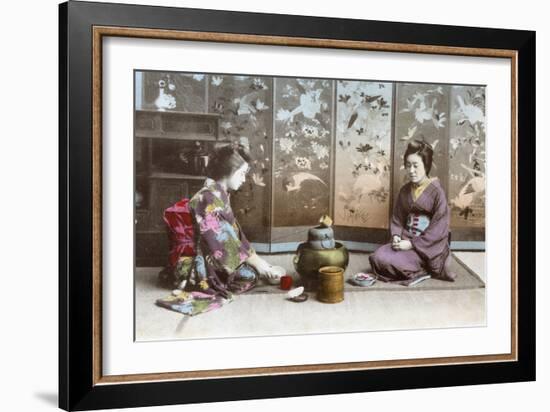 Japanese Tea Ceremony-null-Framed Photographic Print