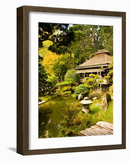 Japanese Tea Garden, Golden Gate Park, San Francisco, California, USA-Michele Westmorland-Framed Photographic Print