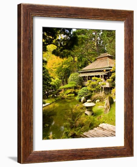 Japanese Tea Garden, Golden Gate Park, San Francisco, California, USA-Michele Westmorland-Framed Photographic Print