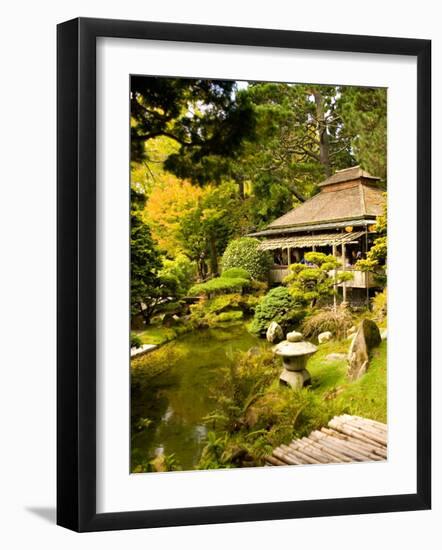 Japanese Tea Garden, Golden Gate Park, San Francisco, California, USA-Michele Westmorland-Framed Photographic Print