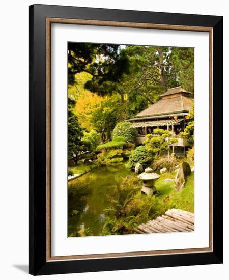 Japanese Tea Garden, Golden Gate Park, San Francisco, California, USA-Michele Westmorland-Framed Photographic Print