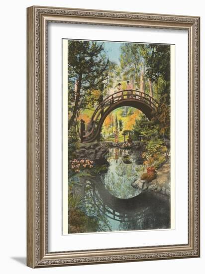 Japanese Tea Garden, Golden Gate Park, San Francisco, California-null-Framed Art Print