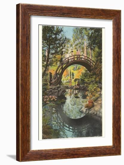 Japanese Tea Garden, Golden Gate Park, San Francisco, California-null-Framed Art Print