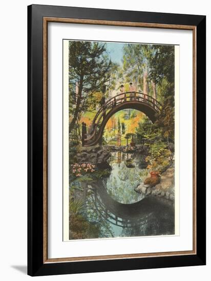 Japanese Tea Garden, Golden Gate Park, San Francisco, California-null-Framed Art Print