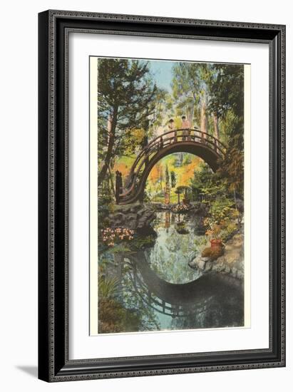 Japanese Tea Garden, Golden Gate Park, San Francisco, California-null-Framed Art Print