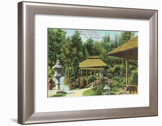 Japanese Tea Garden, Golden Gate Park, San Francisco, California-null-Framed Art Print