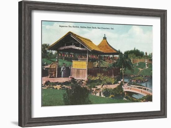 Japanese Tea Garden, San Francisco, California-null-Framed Art Print