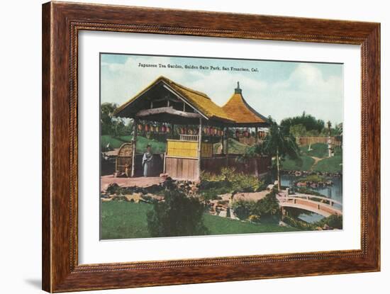 Japanese Tea Garden, San Francisco, California-null-Framed Art Print