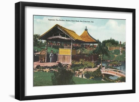 Japanese Tea Garden, San Francisco, California-null-Framed Art Print