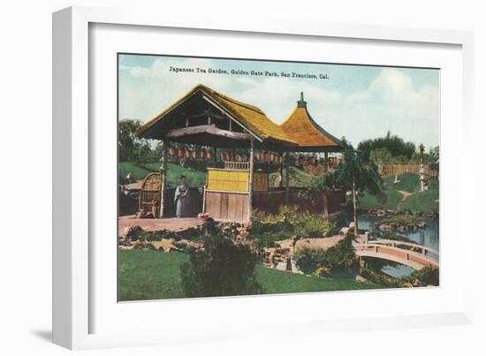 Japanese Tea Garden, San Francisco, California-null-Framed Art Print